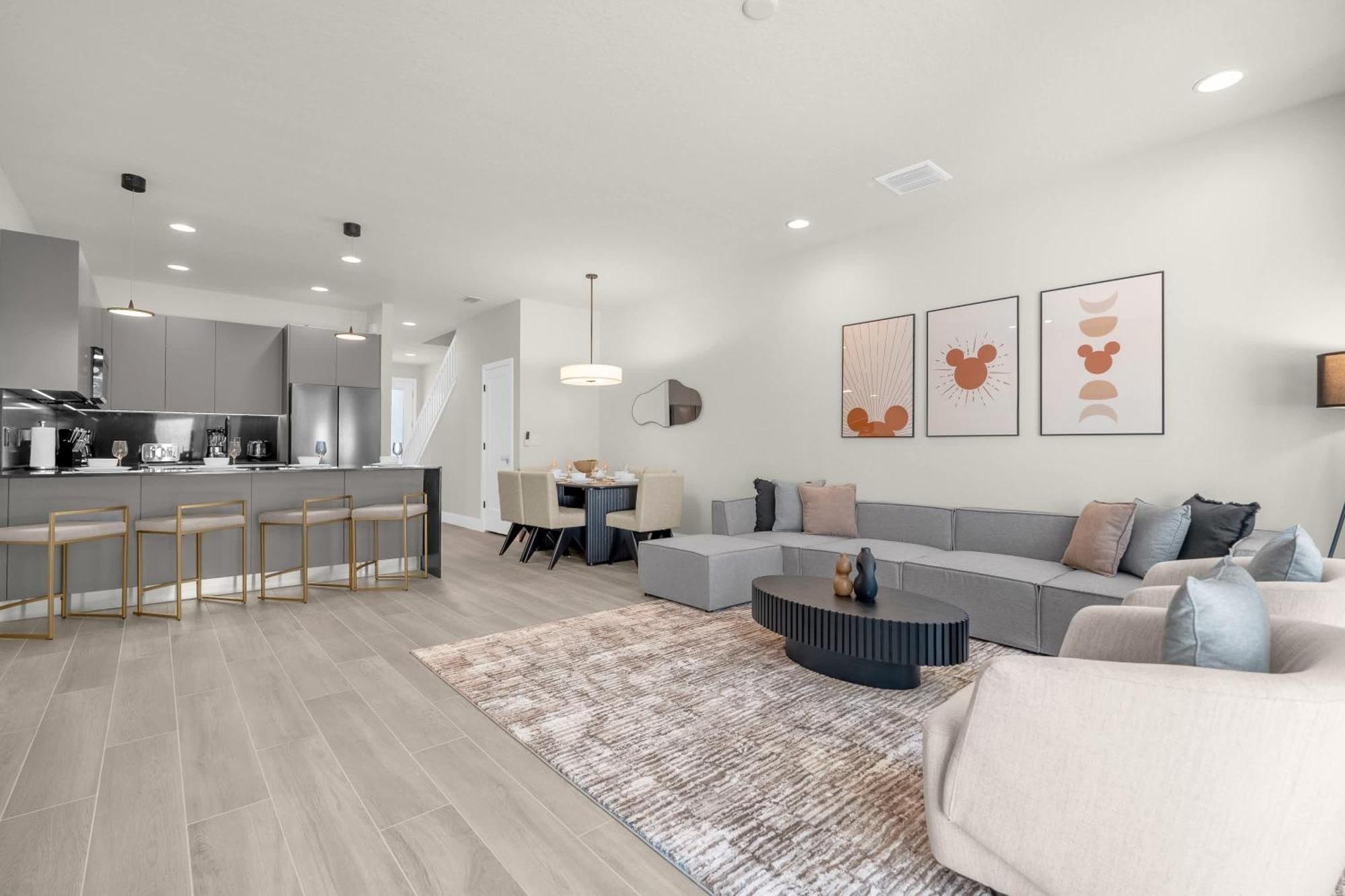 Upstay - Modern Family Townhouse W Private Pool Орландо Екстериор снимка