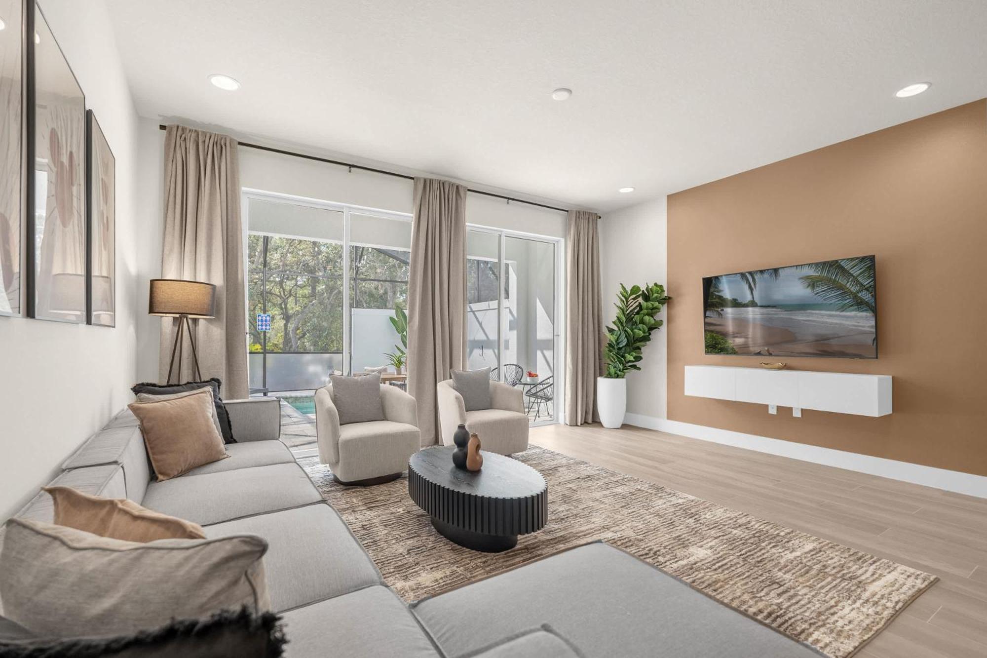 Upstay - Modern Family Townhouse W Private Pool Орландо Екстериор снимка